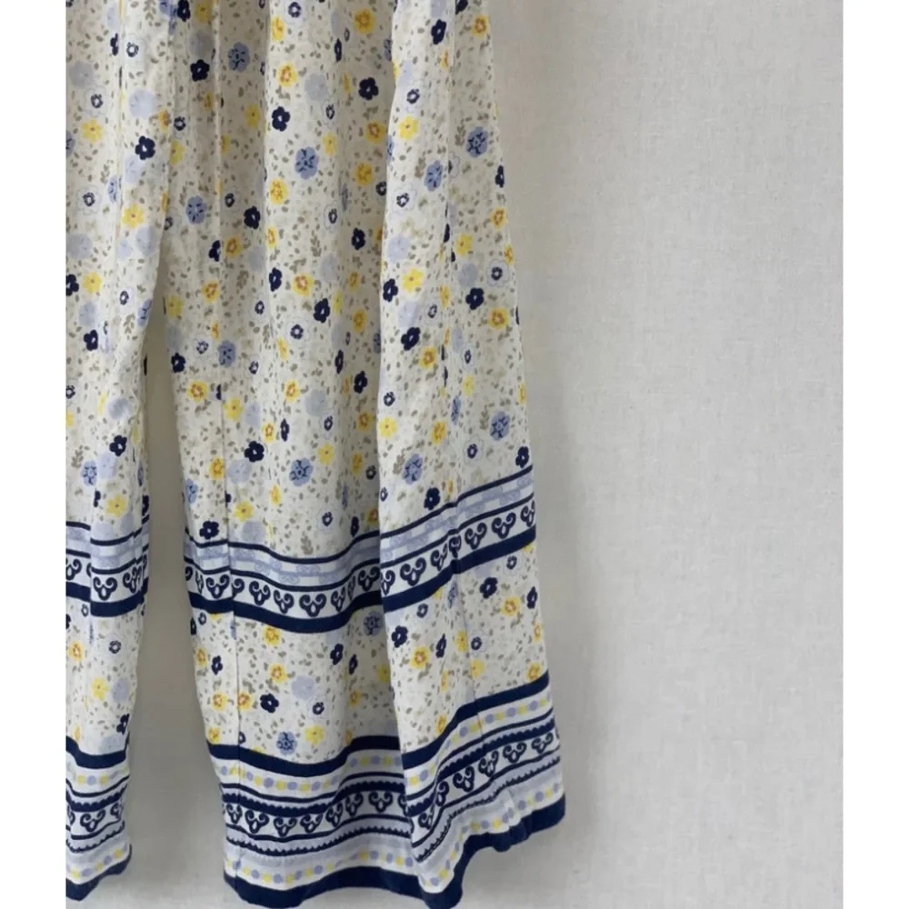 Tilii delightful jumpsuit with sheered back , adjustable straps ,cross over tie - Picture 4 of 7